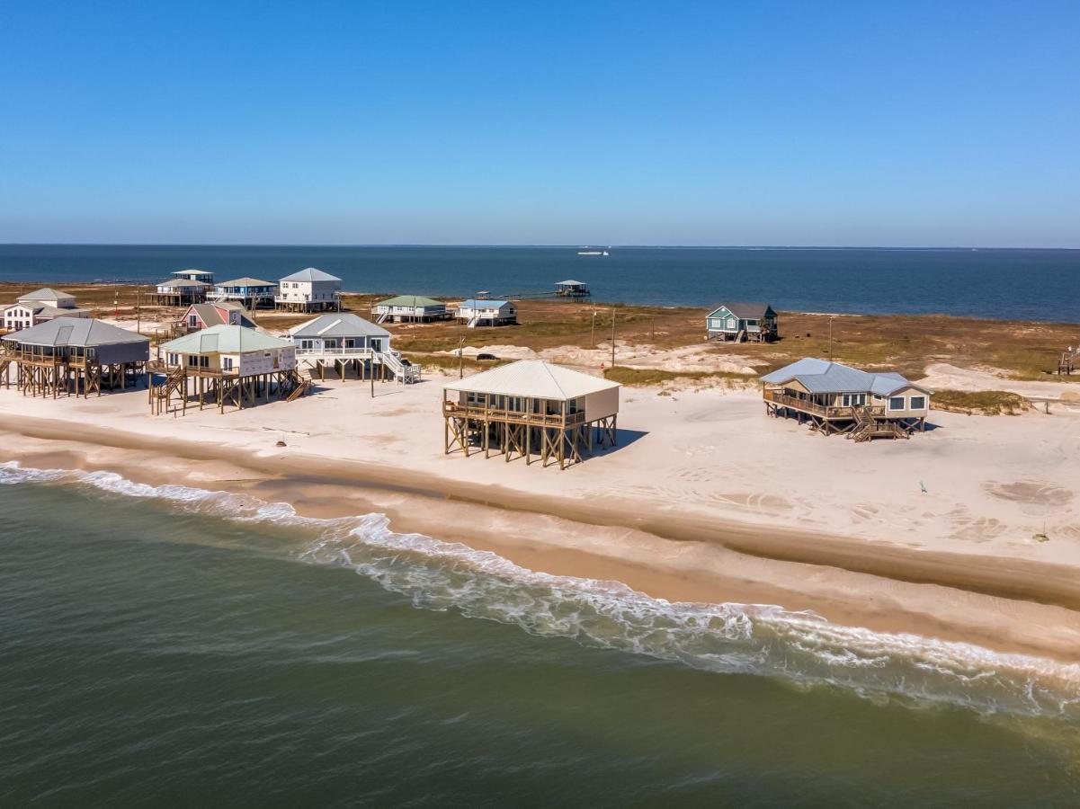 Marisol - Pet Friendly And Gulf Front! Enjoy The Large Deck With Amazing Views! Home Дофин-Айленд Экстерьер фото